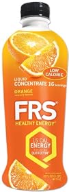 FRS Healthy Energy Liquid Concentrate, Low Cal Orange, 32-Ounce Bottle