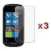 Clear LCD Screen Protector Shield for LG Quantum C900 (3 Packs)