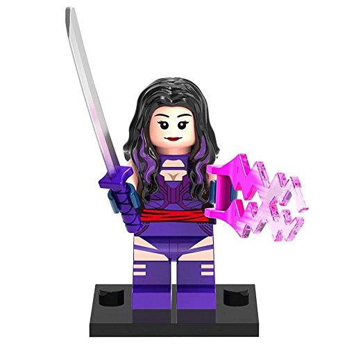 Psylocke X-Men Apocalypse Marvel Super Hero Minifigures Compatible With Lego TOY DC Universe 2016