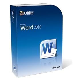 Microsoft Word 2010, Home and Student Edition (PC)