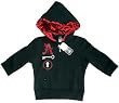 Alice in Wonderland Lost Key Hole Black Mini Cropped Juniors Zip-up Hoodie