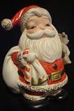 Vintage HOMCO Santa Claus Decoration and Coin Bank 5610