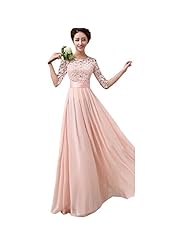 Chiffon  Cocktail Full Length Lace  Ball Gown Evening Dress/Prom Dress/Party Dress/Maxi Dress 