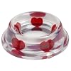K9 Designer Cat Bowl with Heart Inserts