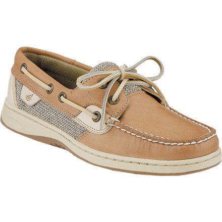 Sperry Top-Sider Women's Bluefish 2-Eye Boat Shoe,Linen/Oat,7.5 M