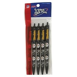NFL Pittsburgh Steelers Disposable Click Pens