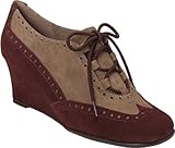Aerosoles Women's Sunburst Casual Shoes,Dark Red Combo,8.5 M US