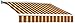 Awntech 12-Feet Destin LX with Hood Manual Retractable Acrylic Awning, 120-Inch Projection, Burgundy/Tan Wide