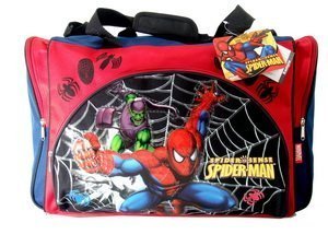 Large Marvel Spiderman Overnight Duffle Bag - Good Vs. Evil