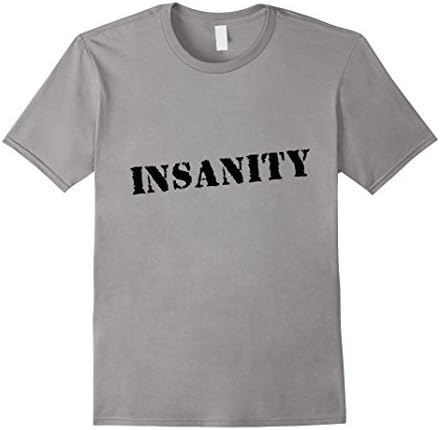 Insanity Workout Shirt - I Earned It Reward T-Shirt - Male XL - Slate