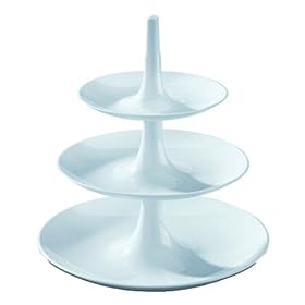 Babell White Triple Tier Cake Stand