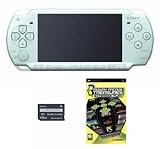 Sony PSP Slim Value Bundle - 21 Games and 32mb Memory Card (Mint Green)