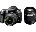 Sony Alpha DSLR-A550 Y 14.2MP Digital SLR Camera and 18-55mm and 55-200mm Lenses Boundle Kit