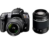 Sony Alpha DSLR-A550 Y 14.2MP Digital SLR Camera and 18-55mm and 55-200mm L ....