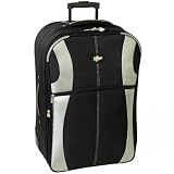 from Karabar Karabar Extra Large 30 Inch Expandable Suitcase (Black/Silver) (Model K-BAR-120 Black/Silver (5060241912864))
