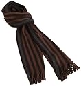 V Fraas Men's Tonal Stripe Muffler