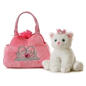  Aurora Plush Fancy Pals Pet Carrier Princess Kitten