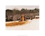 Jerry's Place, Cabin Art Poster Print by Bob Timberlake, 20x16