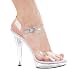 Brook 5" Heel Clear Sandal