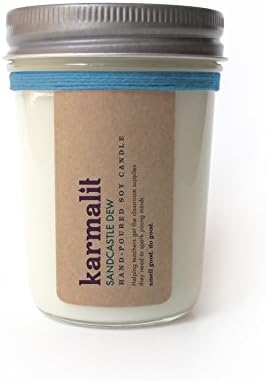 Sandcastle Dew 8oz Soy Candle
