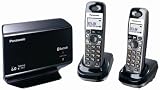 Panasonic KX-TH1212B Link-to-Cell Expandable Bluetooth-Enabled DECT 6.0 Phone System with 2 Handsets