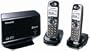 Panasonic Link-to-Cell Expandable Bluetooth-Enabled DECT 6.0 Phone System with 2 Handsets