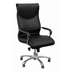 Amstyle Milano XXL Chefsessel Milano Leder schwarz, SPM1022