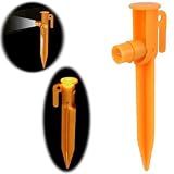 from Safield 4x Illuminated Light Up LED Tent Pegs Stakes Spikes