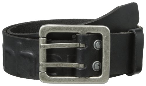 Carhartt Men's Logo Belt, Black, 38