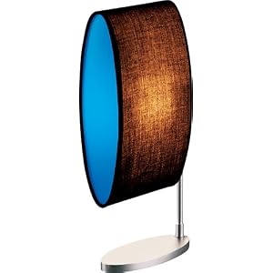 Blue Mood Light Box Table Lamp by Universal Lighting and Decor