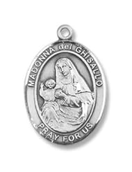 St. Madonna Del Ghisallo Medium Sterling Silver Medal