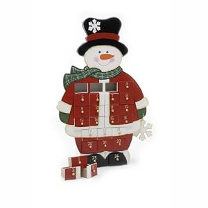 Wooden Advent Calender Asst
