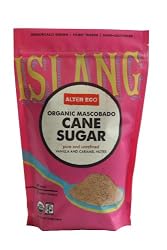 Alter Eco Fair Trade Organic Golden Brown Cane Sugar, 16-Ounce Pouches (Pack of 8)