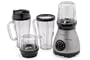 Back to Basics BPE3BRAUS Blender Express Plus 11-Piece Mixing System,Silver