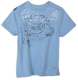 Guess Boys 2-7 Deconstructed Tee With Screen,Blue,S(4T/4) Guess Boys 2-7 Deconstructed Tee With Screen,Blue,S(4T/4)