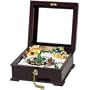Gold Label Illuminated Music Box, Train