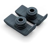 3-PACK: Walker Ski Glides for Invacare Walkers - 3 Pairs (Gray)