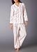 Karen Neuburger Pink Lady Long Sleeve Boyfriend Pajamas Sleepwear