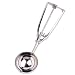 Andrew James Stainless Steel Ice Cream Scoop 6cm - High Quality Grade 304 Stainless Steel