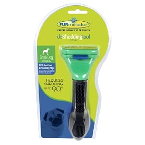 FURminator Short Hair deShedding Tool for Small Dogs