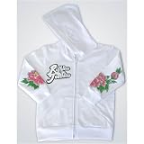 I Love/Heart Graphic Designers Adult Zippered Hooded (Hoody Hoodie) Sweatshirt Fleece Jacket X-Large (XL) White