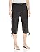 Calvin Klein Performance Women's Woven Cargo Crop Pant with Zipper Closing