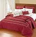 Garnet Super King Size Bedspread Set Including Two Shams Image