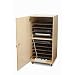 Whitney Brothers Birch Laminate Laptop Security Cabinet, Single