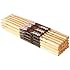 On Stage Maple 5A Nylon Tip Drumsticks 12 Pairs
