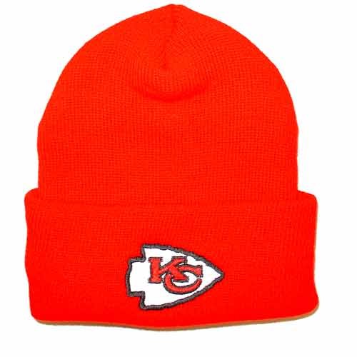 Kansas City Chiefs Classic Cuffed Knit Hat (Red)
