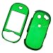 Pantech Matrix Pro C820 AT&T Rubberized Snap On Protector Hard Case Rubber Feel Cover Green