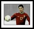 Cristiano Ronaldo Portugal National Team Framed 8x10 Photograph Watching Ball