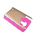 LG G Stylo Case, Sophia Shop Hard Plastic Silicone Protective Case Rubber Bumper Slim Heavy Duty Dual Layer Hybrid Shockproof Cover For LG G Stylo/LG G Stylus LS770 (Gold+Rose)