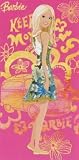 Beachfactory Barbie Hippie Serviette de plage, Serviette